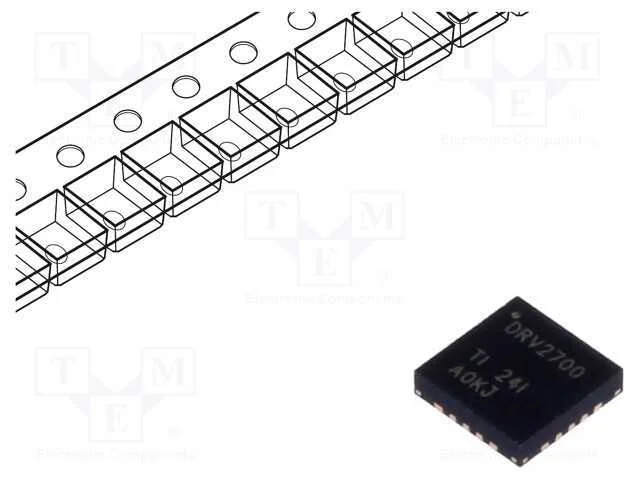 IC: driver, QFN20, 3&divide;5,5VDC