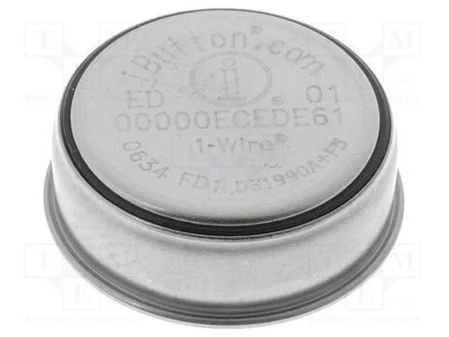 IC: mem&oacute;ria, ROM, 8BROM, iButton F5, em s&eacute;rie, 2,.