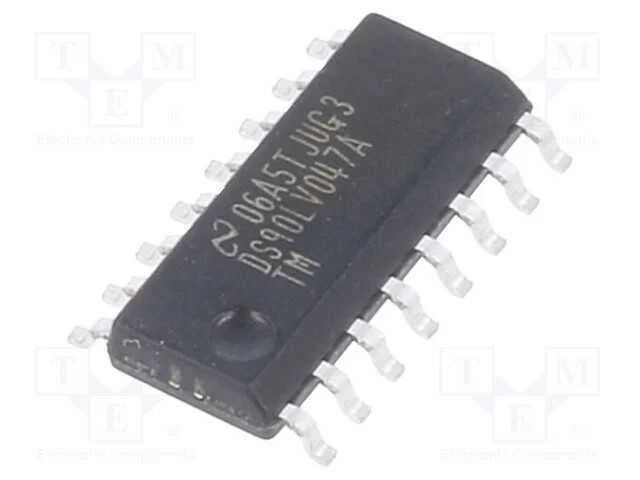 Ic: Interface; Controlador da Linha; 400mbps; 3&divide;3,6vdc; Lvds,Ttl