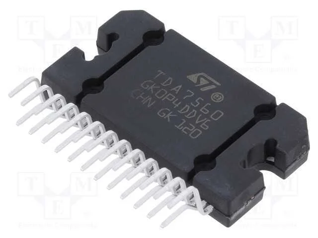 IC: amplificador &aacute;udio, Psai: 80W, 8&divide;18VDC, Ch: 4.