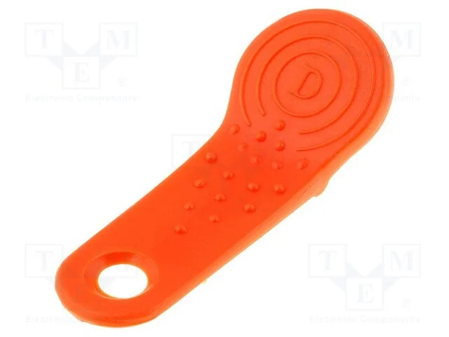 Suporte para mem&oacute;ria de pellets em um chaveiro, l.