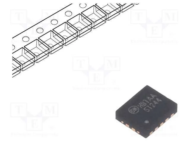 Ic: Digital; Ch: 5; 1,1&divide;3,6vdc; Smd; Dqfn14; -40&divide;85&deg;c; Rolo,Fita