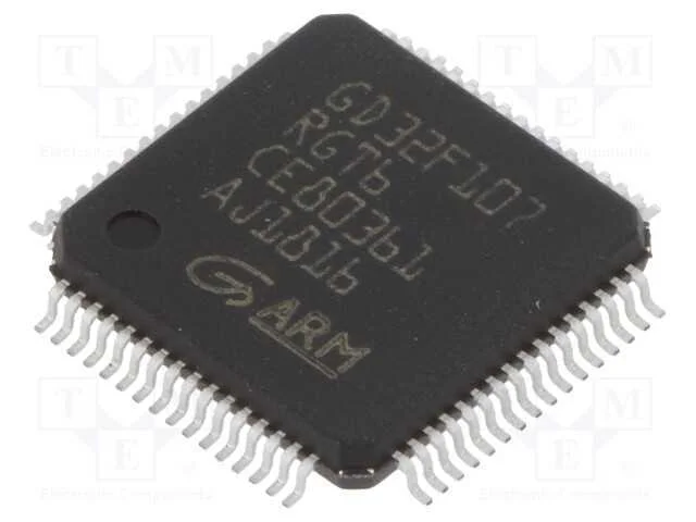 Ic: Microcontrolador Arm; Lqfp64; 96kbsram,1024kbflash; 3,3vdc
