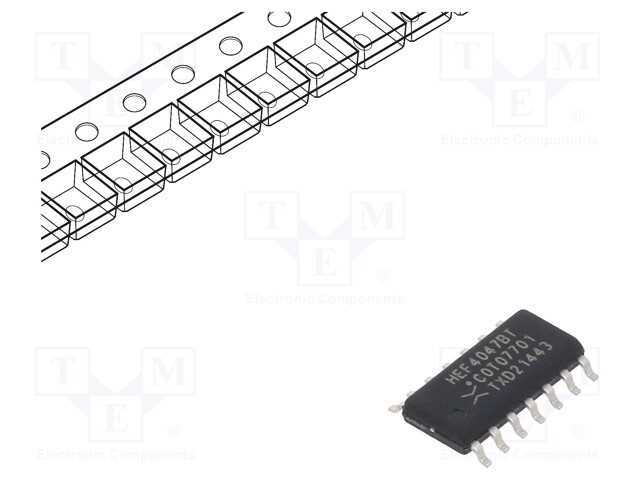 Ic: Digital; Estável/Monoestável,Multi Vibrador; Cmos; Smd; Sop14