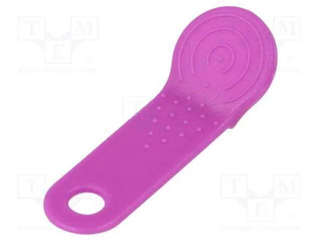 Suporte para Mem&oacute;ria de Pellets em Um Chaveiro; Roxo