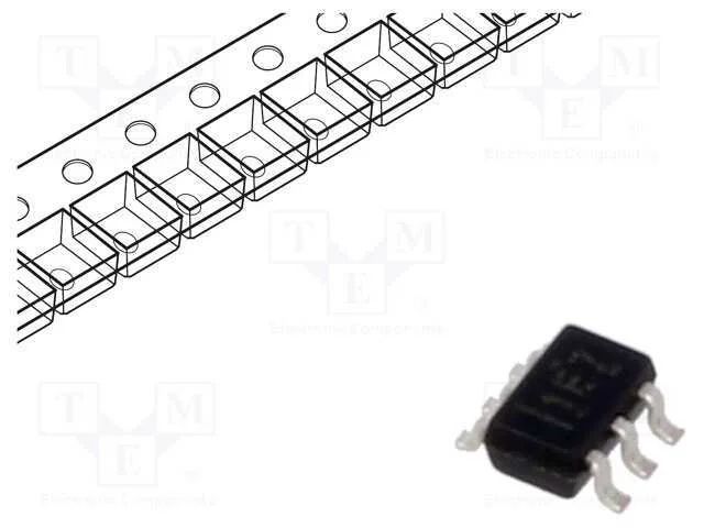 Ic: Amplificador de Medi&ccedil;&atilde;o; 45khz; Ch: 1; Sc70-6; 25v/V; 50uv