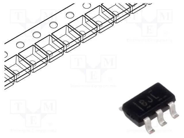 Ic: Amplificador de Medi&ccedil;&atilde;o; 200khz; Ch: 1; Sot23-5; 100v/V; 500uv