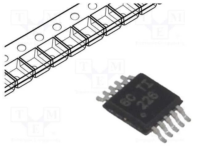 Ic: Amplificador de Medi&ccedil;&atilde;o; Vssop10; Propriedades: 16bit Adc
