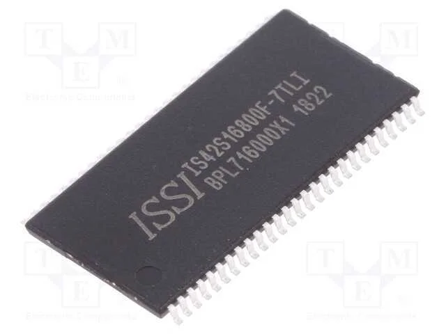 IC: mem&oacute;ria DRAM, 128MbDRAM, 2Mx16bitx4, 143MHz, .