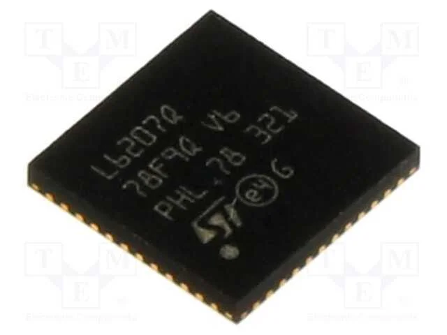IC: driver, ponte H, controlador do motor, VFQFPN.