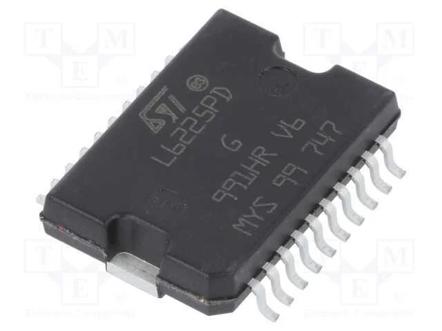 IC: driver, ponte H, controlador do motor, PowerS.