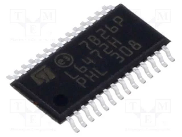 IC: driver, controlador do motor, HTSSOP28, 3A, 8.