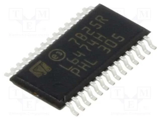 IC: driver, controlador do motor, HTSSOP28, 3A, U.