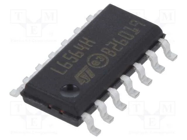 IC: driver, controlador PFC, SO14, 10,3&divide;22V, 6mA