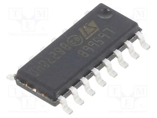 IC: driver, controlador PFC, SO16, -600&divide;800mA, 70.