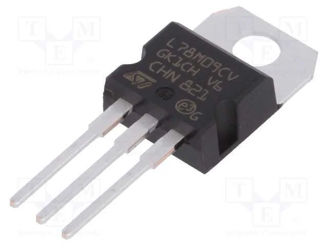 Ic: Estabilizador de Tensão; Linear,Não Regulado; 9v; 0,5a; Tht
