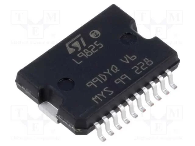 IC: driver, low-side, PowerSO20, 1A, Ch: 8