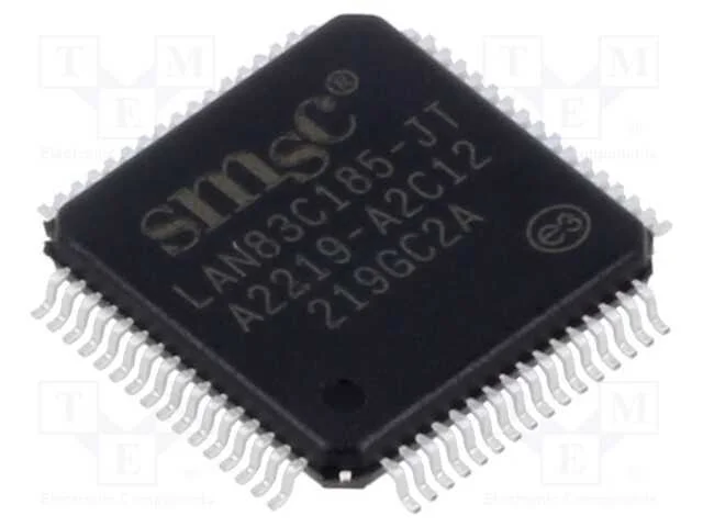 IC: transceptor, 10/100Base-T, full duplex,MII, L.
