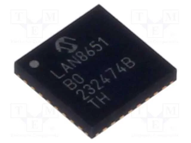 IC: controlador Ethernet, 10Base-T1S, SPE,SPI, VQ.