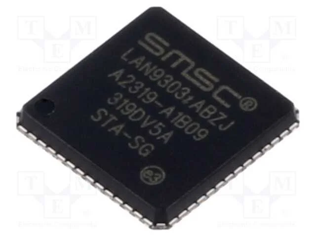 IC: ethernet switch, 10/100Base-T, VQFN56, 3,3V, .