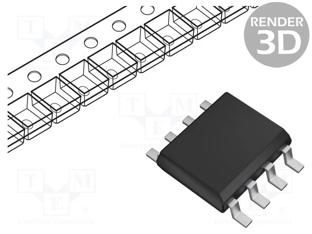 IC: PMIC, Conversor DC/DC, Uent: 7&divide;40V, Usai: 5V,.