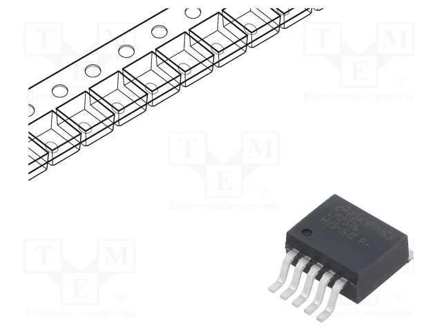 IC: PMIC, Conversor DC/DC, Uent: 4&divide;60VDC, Usai: 5.