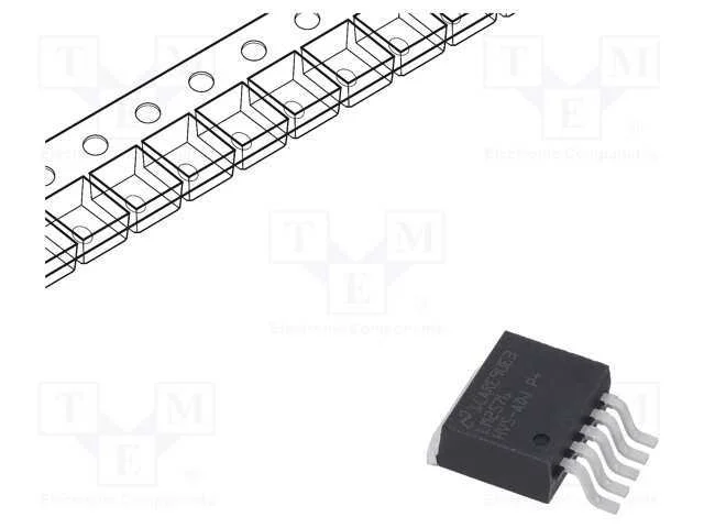 IC: PMIC, Conversor DC/DC, Uent: 4&divide;60VDC, Usai: 1.
