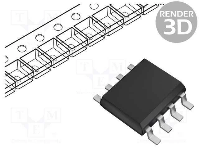 IC: PMIC, Conversor DC/DC, Uent: 8&divide;60V, Usai: 1,2.