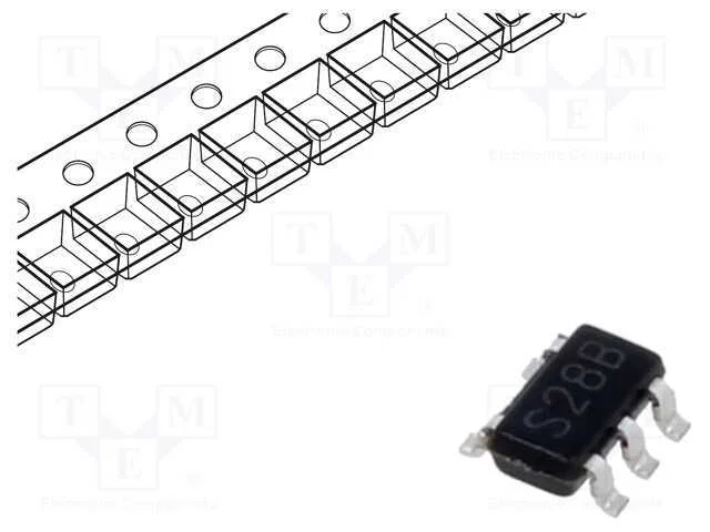IC: PMIC, Conversor DC/DC, Uent: 2,7&divide;7VDC, Usai: .