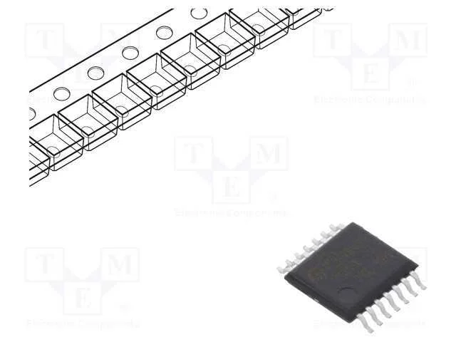 IC: amplificador operacional, 1,3MHz, 3&divide;30V, Ch: .