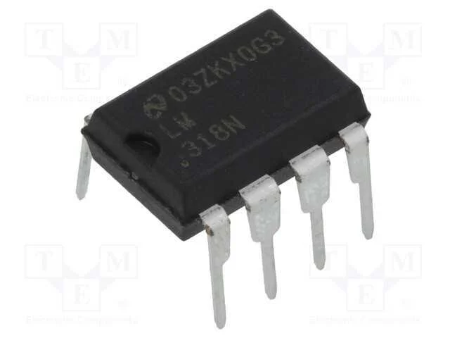 Ic: Amplificador Operacional; 15mhz; Ch: 1; Dip8