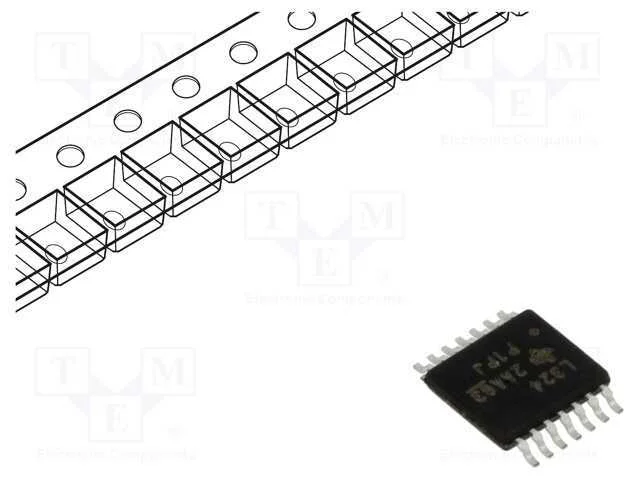 Ic: Amplificador Operacional; 1,2mhz; Ch: 4; Tssop14; Rolo,Fita