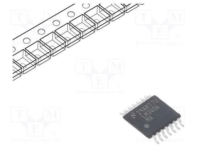 Ic: Pmic; Conversor Dc/Dc; Uent: 6÷42vdc; Usai: 0,2÷40vdc; 1,5a