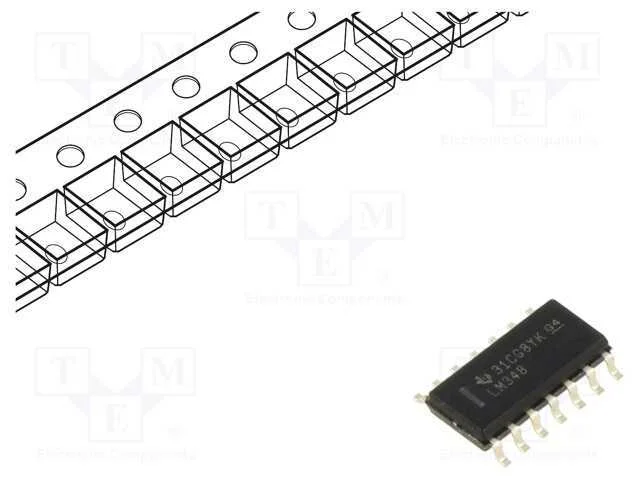 Ic: Amplificador Operacional; 1mhz; Ch: 4; So14; ±4÷18vdc,8÷36vdc