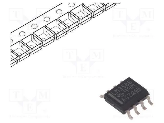 Ic: Amplificador Operacional; 1,2mhz; Ch: 2; So8; Rolo,Fita