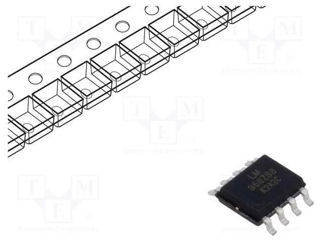 Ic: Amplificador Operacional; So8; 3÷23vdc; Rolo,Fita; Ib: 10pa