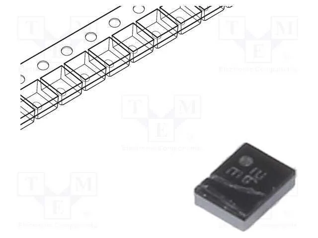 Ic: Pmic; Conversor Dc/Dc; Uent: 2,7÷5,5vdc; Usai: 1,1÷3,3vdc; 0,6a