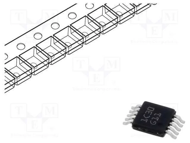 Ic: Amplificador Áudio; Psai: 105mw; 2÷5,5vdc; Ch: 2; Classe Amp: Ab