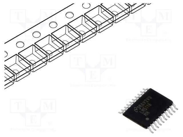 Ic: Pmic; Conversor Dc/Dc; Uent: 6÷100v; 3,5a; Htssop20; Ch: 1