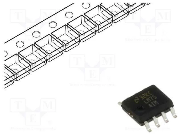 Ic: Transdutor da Temperatura; -55÷125°c; 2,7÷5,5v; So8; Smd