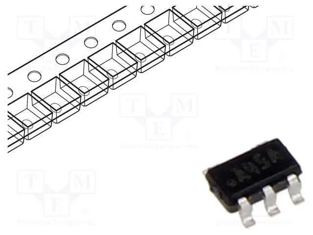 Ic: Amplificador Operacional; 24mhz; 2,5÷30v; Ch: 1; Sot23-5; 550na