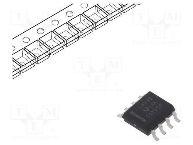 Ic: Amplificador Operacional; 16mhz; 5÷18v; Ch: 2; So8; Rolo,Fita