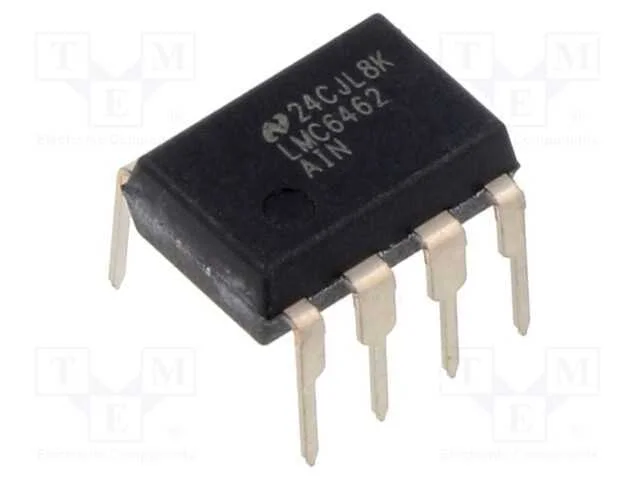 Ic: Amplificador Operacional; 50khz; Ch: 2; Dip8; 3÷15,5vdc; Tubo