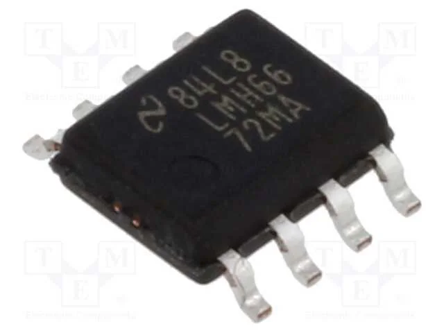 Ic: Amplificador Operacional; 90mhz; Ch: 2; So8; ±2,5÷6,5vdc; Tubo