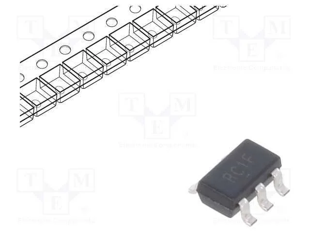 Ic: Amplificador Operacional; 1mhz; 2,7÷5,5v; Ch: 1; Sot23-5