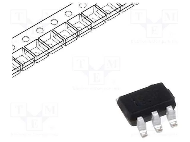Ic: Amplificador Operacional; 1mhz; 2,7÷5,5v; Ch: 1; Sc70-5