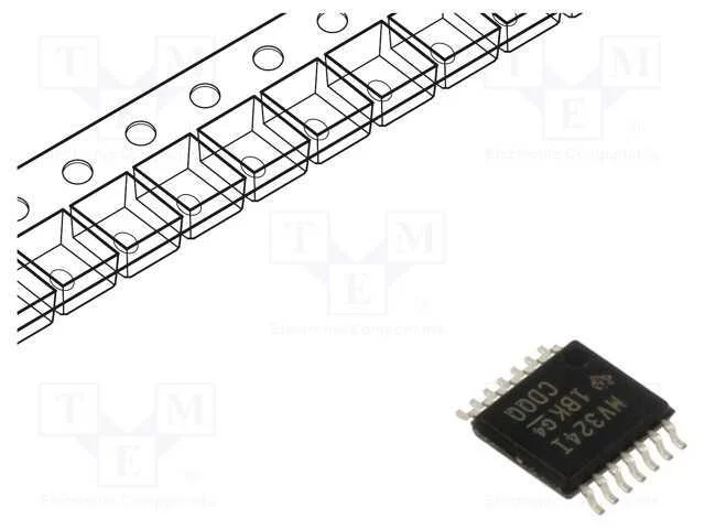 Ic: Amplificador Operacional; 1mhz; 2,7÷5,5v; Ch: 4; Tssop14