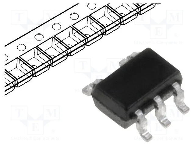 Ic: Comparador; Universal; Cmp: 1; 2,7÷5,5v; Smt; Sot353; Rolo,Fita