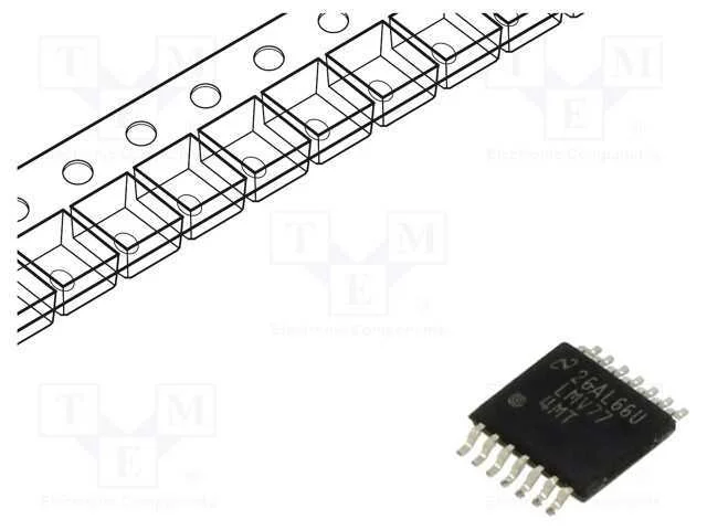 Ic: Amplificador Operacional; 3,5mhz; 2,7÷5,5v; Ch: 4; Tssop14