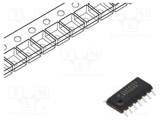 Ic: Amplificador Operacional; 1,5mhz; 1,8÷5,5v; Ch: 4; So14